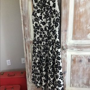 Betsy Johnson floral maxi dress size 12